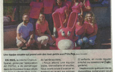 La crèche CHARCOT SPANEL change de nom et devient les P&rsquo;tits PEP